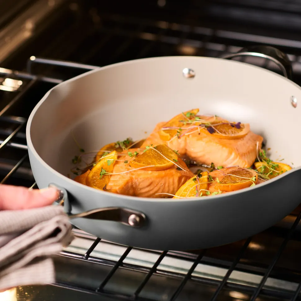 All in One Plus Pan, 5 Quart Ceramic Non Stick