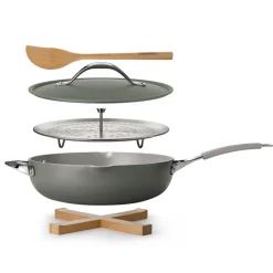 All in One Plus Pan, 5 Quart Ceramic Non Stick