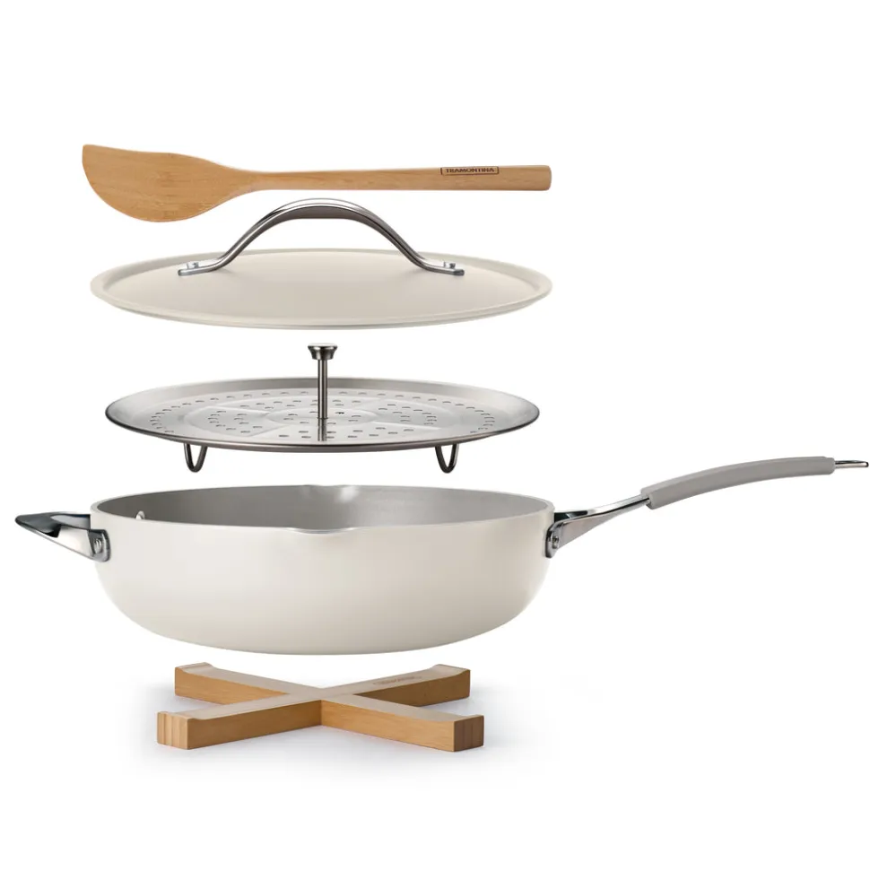 All in One Plus Pan, 5 Quart Ceramic Non Stick