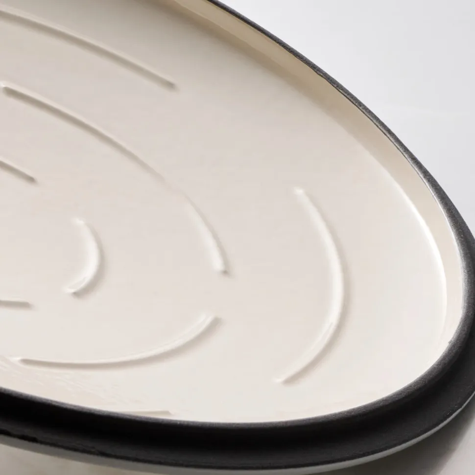 Bestow 3 Quart Enameled Cast-Iron Covered Saucier