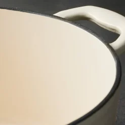 Bestow 6.5 Quart Enameled Cast-Iron Covered Round Dutch Oven