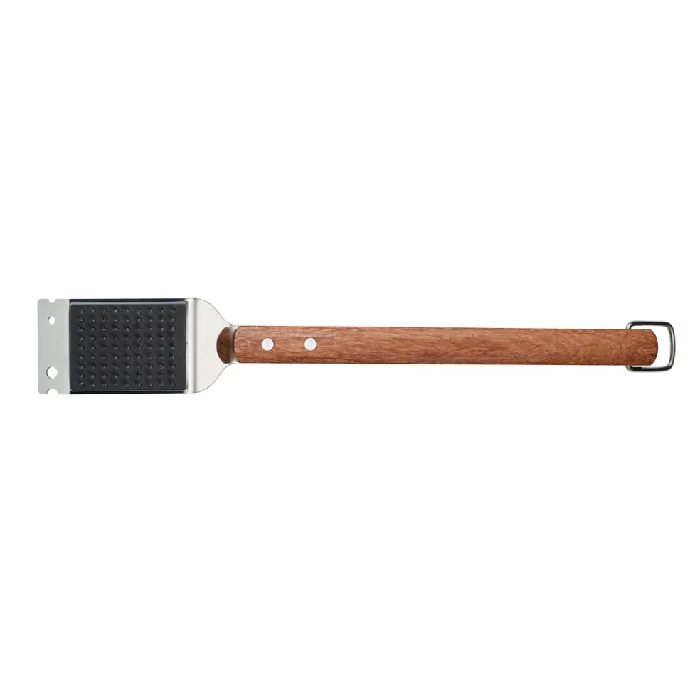 Churrasco BBQ Grill Brush with Wood Handle