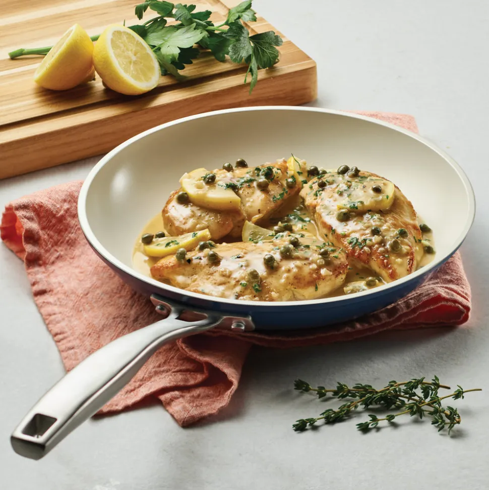 Cold Forged 3-Pack Fry Pans with Ceramic Interior