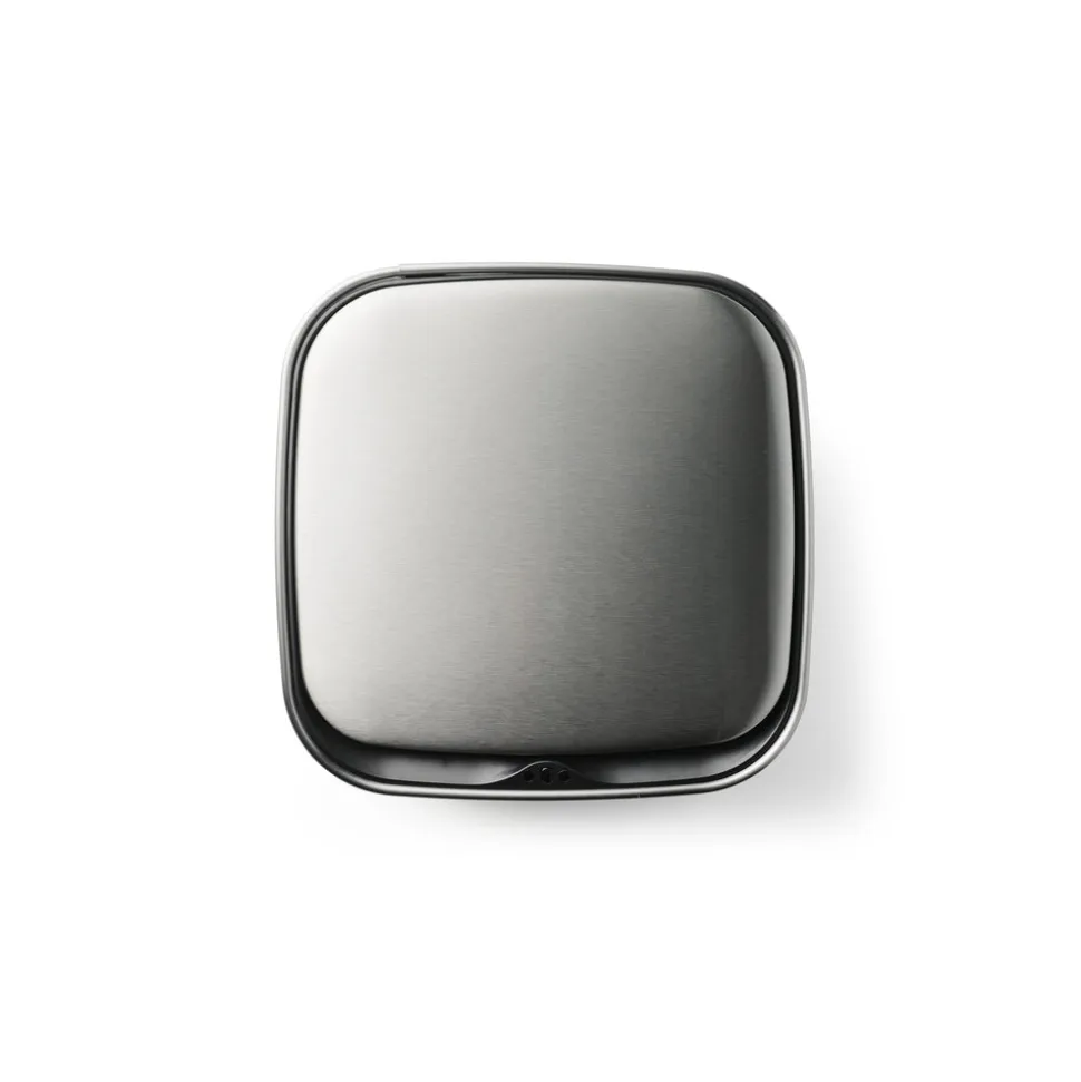 3.17 Gallon Stainless Steel Square Sensor Bin with SS Capped Lid