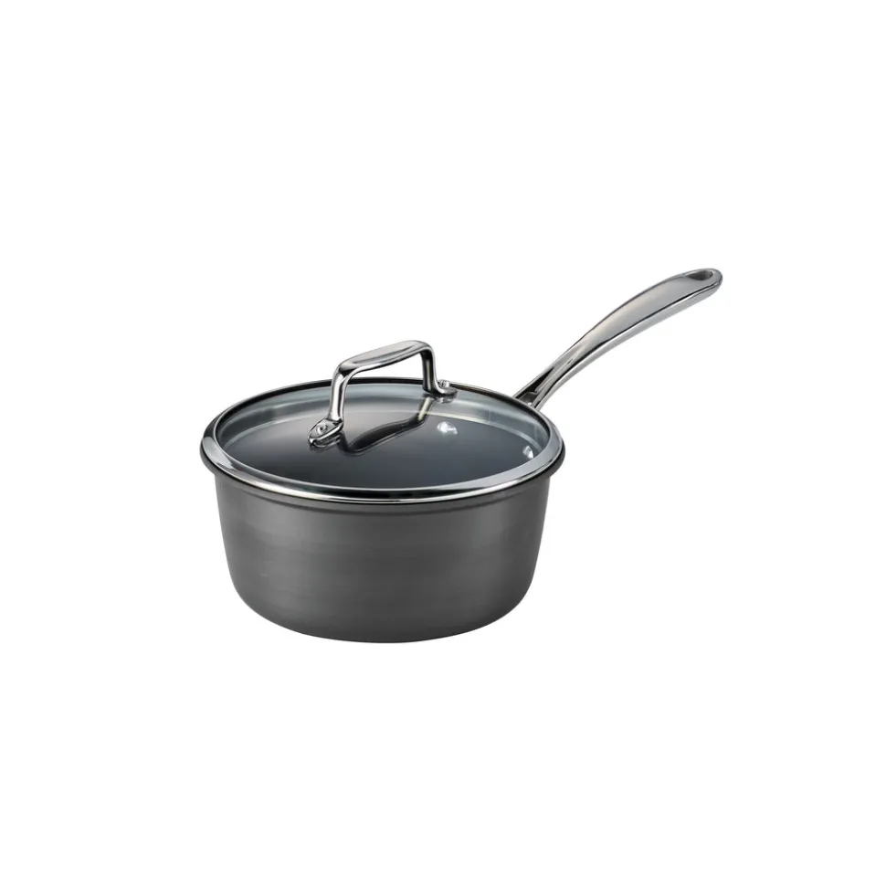 Gourmet 8 Piece Hard Anodized Aluminum Nonstick Cookware Set
