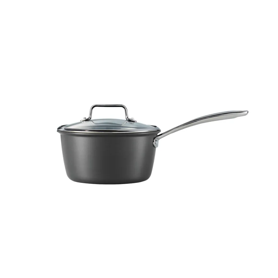 Gourmet 8 Piece Hard Anodized Aluminum Nonstick Cookware Set