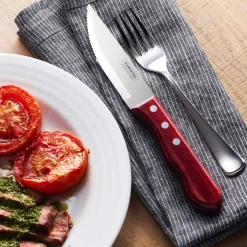 Porterhouse 9 Piece 5 in Steak Knife Set with Multi-Purpose Block