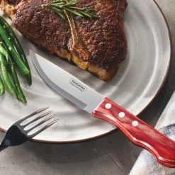 Porterhouse 9 Piece 5 in Steak Knife Set with Multi-Purpose Block