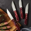 Porterhouse 4 Piece Steak Knife Set - Pointed