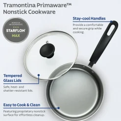 Primaware 18 Piece Nonstick Cookware Set