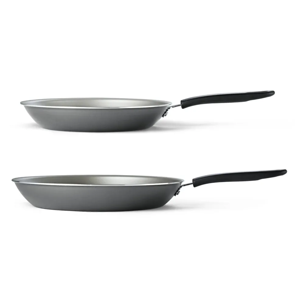 Primaware 2 Piece Nonstick Fry Pan Set, 9.5 Inch and 11 Inch