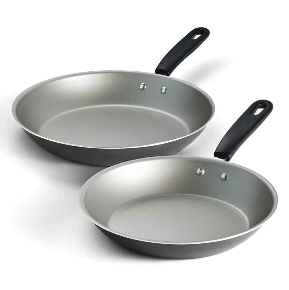 Primaware 2 Piece Nonstick Fry Pan Set, 9.5 Inch and 11 Inch