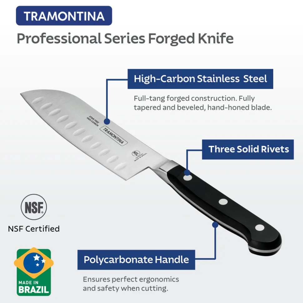 Professional Forged 5 Inch Santoku Knife