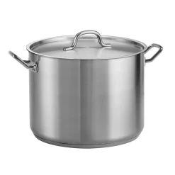 Pro Line Stainless Steel Covered Stock Pot