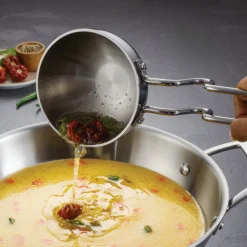 6.5 Quart Covered Casserole, 12 Inch Dosa Tawa & Tadka Set