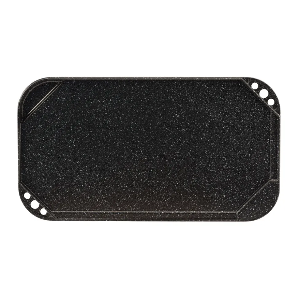 Reversible Double-Burner Grill-Griddle