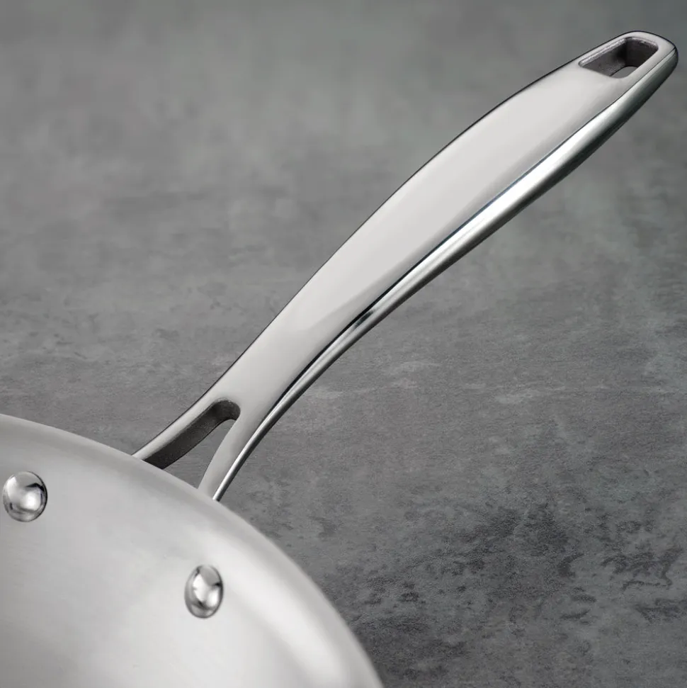 Signature Tri-Ply Clad Stainless Steel Fry Pan