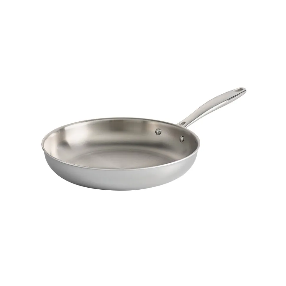 Signature Tri-Ply Clad Stainless Steel Fry Pan