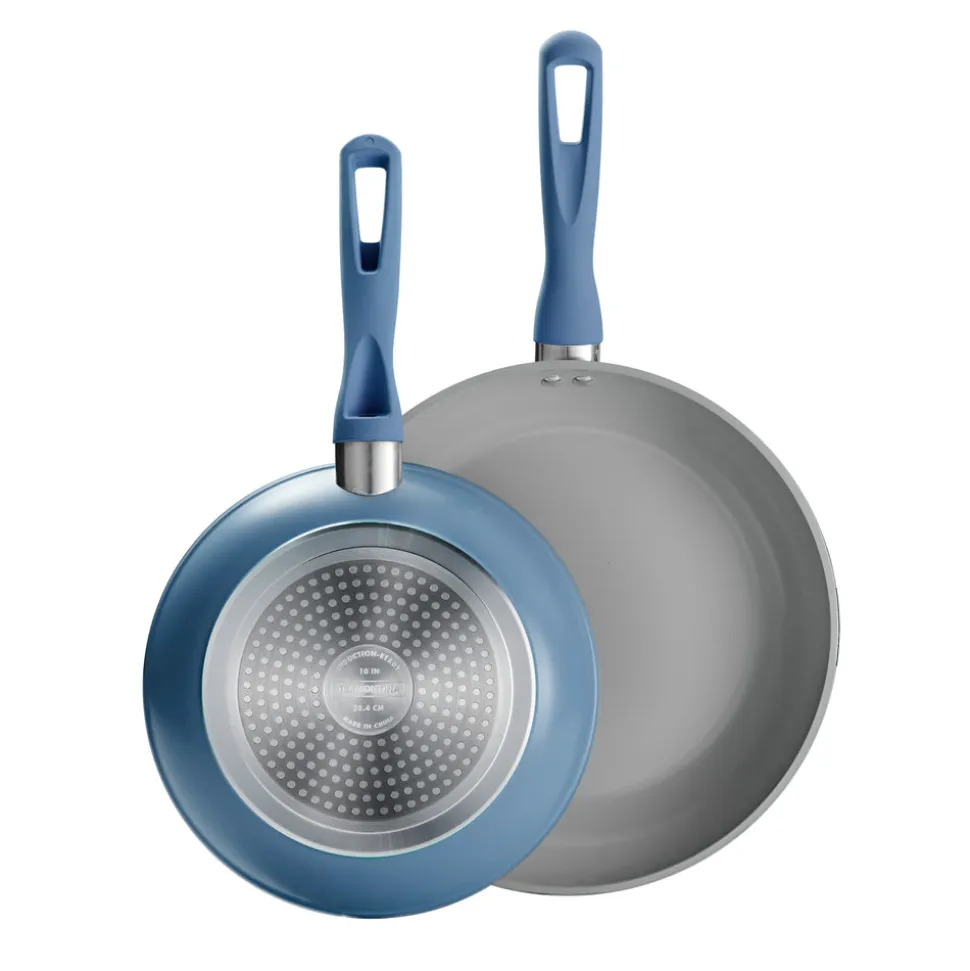 Solara 10 Inch and 12 Inch Aluminum Saute Pans