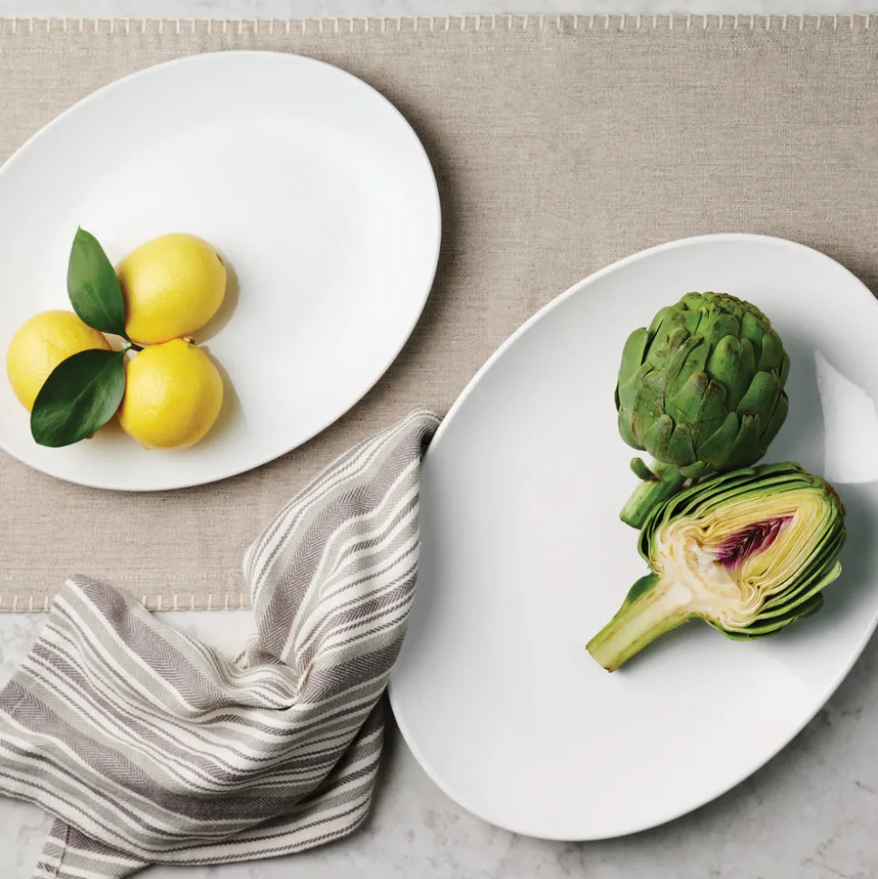 Sophia 12.6 Inch Oval Serving Platter
