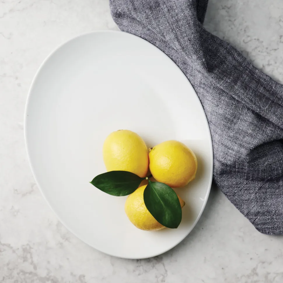 Sophia 12.6 Inch Oval Serving Platter