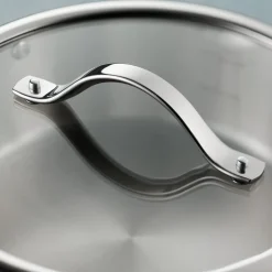 Tempo Tri-Ply Base Stainless Steel Covered Saucepan