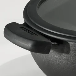 Utsava Pre-Seasoned Cast Iron Paniyarrakal with Lid