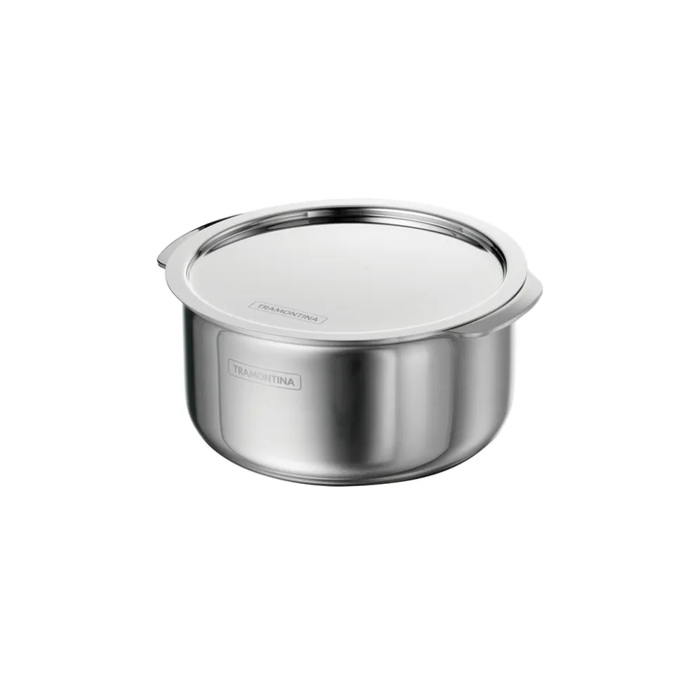 Utsava Tri-Ply Clad Stainless Steel Covered Tope Patila